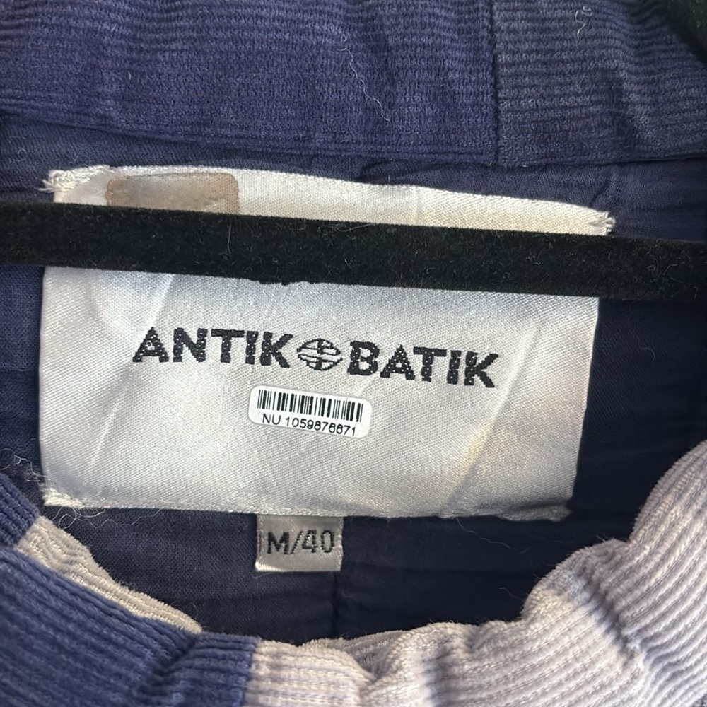 Anton Batik Blue Patchwork Coat - image 4